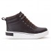 Bota Feminina Cano Curto C/Cadarço Café - Bota - Levit Calçados