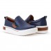 Tênis Iate Feminino C/Zíper Azul Marinho - Tênis. - Levit Calçados