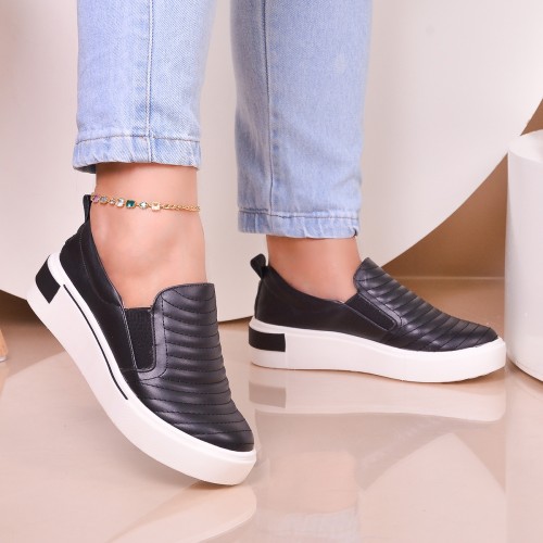 Tênis Iate S/Zíper Preto - Tênis. Tênis Iate S/Zíper Preto - Tênis. - Levit Calçados