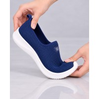 Tênis Lycra Feminino Calce Fácil Azul - Tênis. Tênis Lycra Feminino Calce Fácil Azul - Tênis. - Levit Calçados