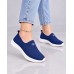 Tênis Lycra Feminino Calce Fácil Azul - Tênis. Tênis Lycra Feminino Calce Fácil Azul - Tênis. - Levit Calçados