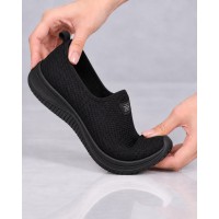 Tênis Lycra Feminino Calce Fácil Preto/Preto - Tênis. Tênis Lycra Feminino Calce Fácil Preto/Preto - Tênis. - Levit Calçados