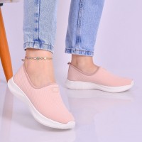     Tênis Lycra Feminino Calce Fácil Rosê (PROMOÇÃO)