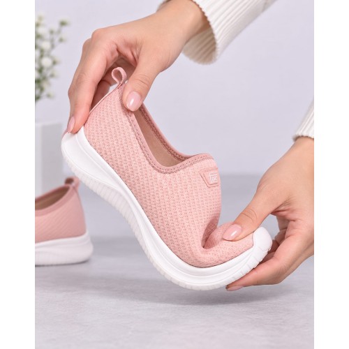 Tênis Lycra Feminino Calce Fácil Rosê (PROMOÇÃO) - Tênis. Tênis Lycra Feminino Calce Fácil Rosê (PROMOÇÃO) - Tênis. - Levit Calçados
